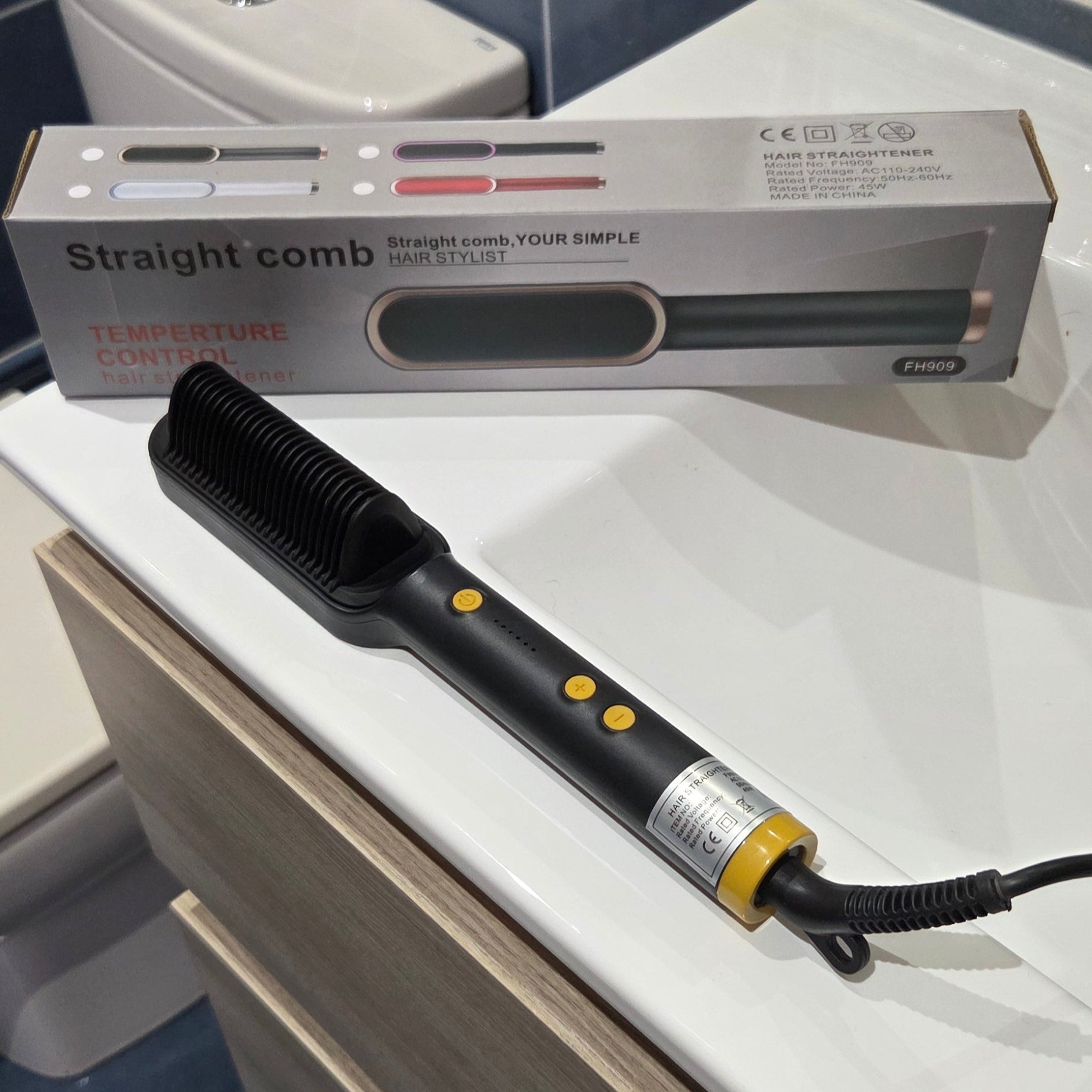 Cepillo Plancha Alisador Profesional