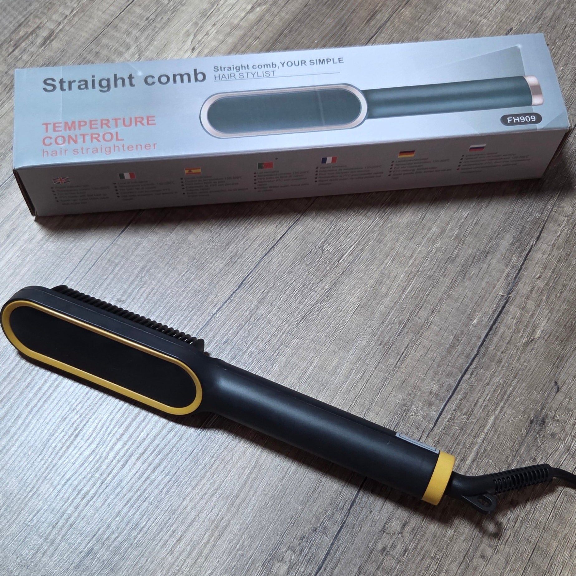 Cepillo Plancha Alisador Profesional